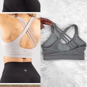 Buff Bunny ‘Herring Hush’ Bra - Cool Grey - Small